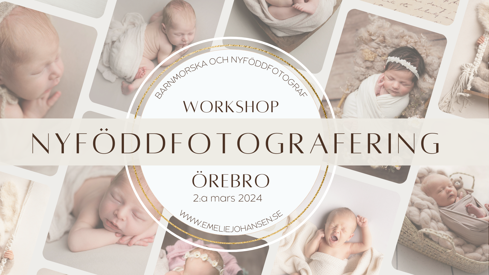 workshop utbildning i nyföddfotografering 2024